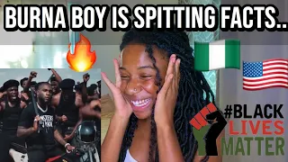 AFRICAN-AMERICAN LIVING IN AFRICA REACTS TO BURNA BOY- MONSTERS YOU MADE (Music Video) + REVIEW🇬🇲