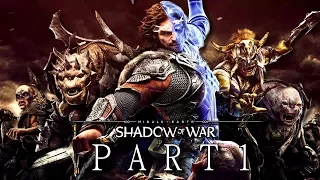 MIDDLE EARTH SHADOW OF WAR Walkthrough Gameplay Part 1 - Shelob