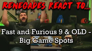 Renegades React to... Fast and Furious 9 & OLD - Big Game Spots