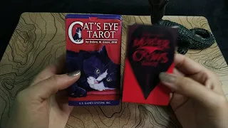 💥РАСПАКОВКА КОЛОД С AliExpress 💥 Таро Кошачий Взгляд Cats Eye Tarot