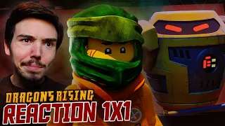 Ninjago Dragons Rising Episode 1 Reaction! | "The Merge: Part 1"