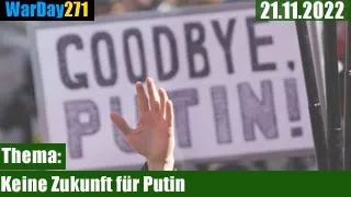 🟢 WarDay 271 - Militärexperte über Russlands Aggression: »Ich sehe keine Zukunft für Putin DE