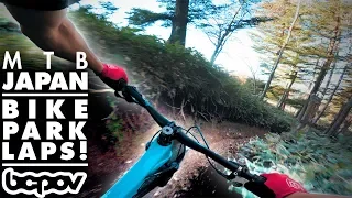 JAPAN'S BIGGEST BIKE PARK IS SUPER FUN! | Mountain Biking Fujimi Panorama!