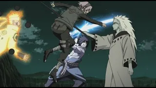 naruto and sasuke vs madara full fight