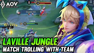 AoV : LAVILLE S-DREAMER GAMEPLAY | LAVILLE JUNGLE - AoV | LiênQuânMobile | RoV | cot