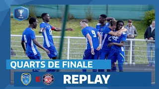 Quarts de finale I ESTAC - Toulouse FC U18 (2-2, 4 tab à 2) en replay I Coupe Gambardella-CA 23-24