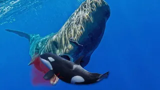 SPERM WHALE – The Ultimate KILLER of Killer Whales (Orcas)