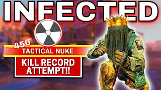 KILL RECORD ATTEMPT at ONE WAY WALL GLITCH SPOT + EASY INFECTED NUKES | Call of Duty Modern Warfare