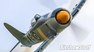 Warbirds Low and Close! - No Music! - Saturday - Thunder Over The Heartland 2021