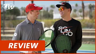 The Bryan Brothers Review the Solinco Blackout 300 XTD (extended) Tennis Racquet! (available July 1)