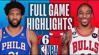 Philadelphia 76ers vs Chicago Bulls - Jan. 6 2023 Full Game Highlights