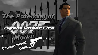 Underpowered Guns Mod | Agent Under Fire [APRIL FOOLS]