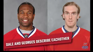Georges Laraque and Dale Weise Describe Each Other as Players | Habs Tonight Ep1