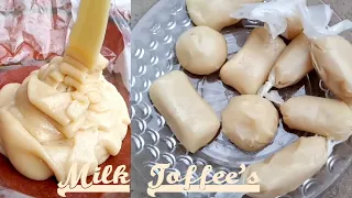 #Milky #Toffee #Recipe                                     Only 3 ingredients Milky Toffee Recipe