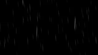 Rain fall black screen | Thunder Effect Black Background ⚡ | Rainfall effect black screen  ⛈⚡