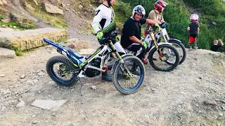 Back cowm Quarry trials practice uk summer 2018