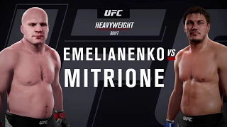 UFC 2 БОЙ Федор Емельяненко vs Мэтта Митриона (com.vs com.)