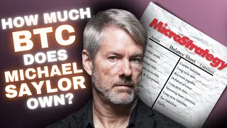 How Many Bitcoins Does Michael Saylor Own? MicroStrategy's Exact Bitcoin Amount + Purchase History