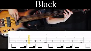 Black (Pearl Jam) - Bass Cover (With Tabs) by Leo Düzey