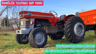 İNGİLİZ YAPIMI MASSEY FERGUSON 165!! SIFIR AYARINDA TRAKTÖR! SAHİBİ ANLATIYOR!