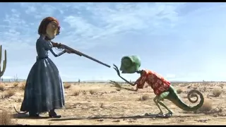 RANGO MOVIE IN HINDI DUBBING SCENES [ 2011 ]