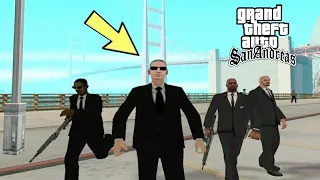 the President of San Andreas walking at the street!