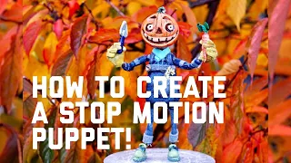 Holly's One Day Build: How to create a stop motion puppet!
