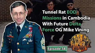 Delta Force Legend Mike Vining Discusses Tunnel Rat Missions | Late Night History | Ep. 38