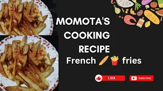 French 🥖🍟 fries ll how to make french fries ll French Fries #Momota's cooking recipe #viral #m