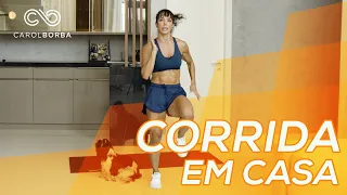 Treino de CORRIDA em CASA - Carol Borba