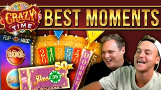 Best Moments on Crazy Time! (FAILS INCLUDED!)
