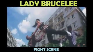 Ayesha Superb Fight Scene   Lady Brucelee Malayalam Movie Scene