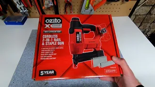 Ozito PXC  Cordless Nail And Staple Gun