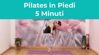 Pilates in Piedi - 5 Minuti | Esercizi di Pilates a casa