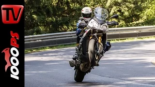 BMW S 1000 XR Test 2016 | Motorrad Quartett | Action, Onboard, Details