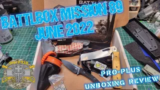 Battlbox (Battle Box) Mission 89 -July 2022- Pro Plus Unboxing & Review