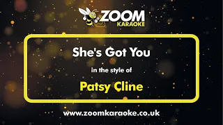 Patsy Cline - She's Got You - Karaoke Version from Zoom Karaoke