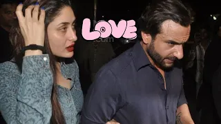 Kareena Kapoor khan spending alone time with Saif Ali khan and showing love to him!!