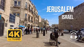 4K Virtual Walking Tour of Old Jerusalem: Exploring the Church of the Holy Sepulchre