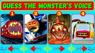 Guess Monster Voice: Train Eater, Spider Thomas, Choo Choo Charles, Bus Eater Coffin Dance