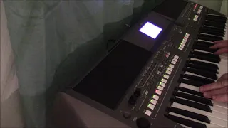 Messing up with Church Pipe Organ sounds on Yamaha PSR-S670 (unedited impromptu)