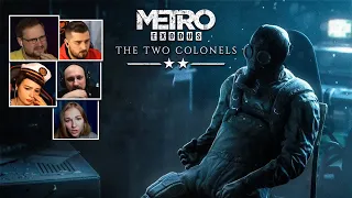 Реакция Летсплейщиков на Смерть Полковника Хлебникова ➤ Metro: Exodus - Два Полковника