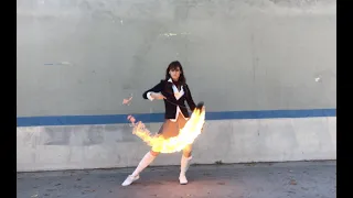 Kill Bill Fire Rope Dart Choreography