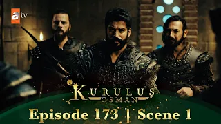 Kurulus Osman Urdu | Season 3 Episode 173 Scene 1 | Osman Sahab ne safeer se mulaqat ki