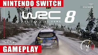 WRC 8 Nintendo Switch Gameplay