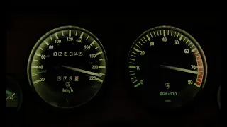[FM7] 1986 Lamborghini LM002 Top Speed Test