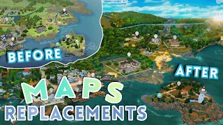 you NEED these CUSTOM MAPS in your sims 4 game! | The sims 4: custom maps + how to download 🌼💜