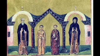 Venerable Xenophon, his wife, Mary, and their two sons, Arcadius and John.