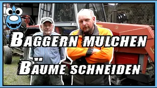 🪓Baggern, Mulchen, Bäume schneiden🪓