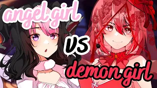 sleepy cuddles with an angel and a demon 💤❤️ (F4A) ft. Xin Asura [cuddling] [asmr audio roleplay]